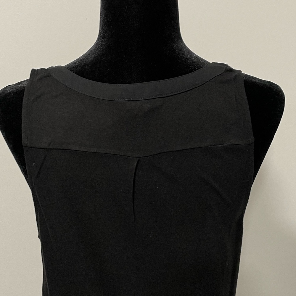 Express Black Lace Up Tank Top - Picture 8 of 10